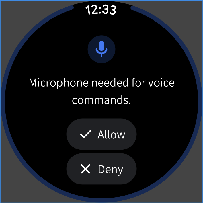 Microphone Permission